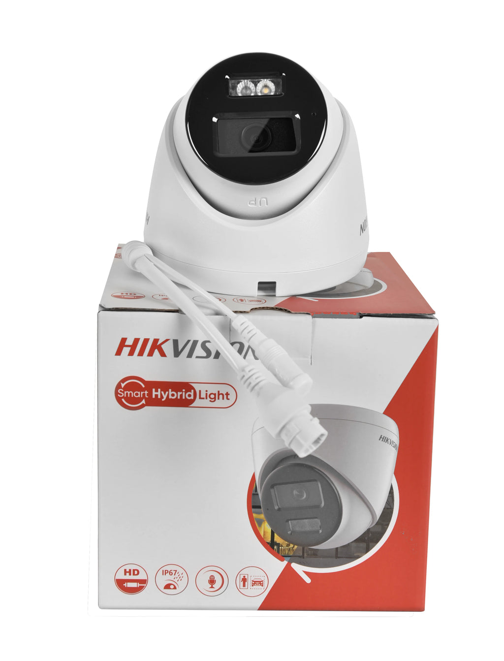 Hikvision 8MP IP Camera, Built-in Mic Dual-Light 4K Smart Camera