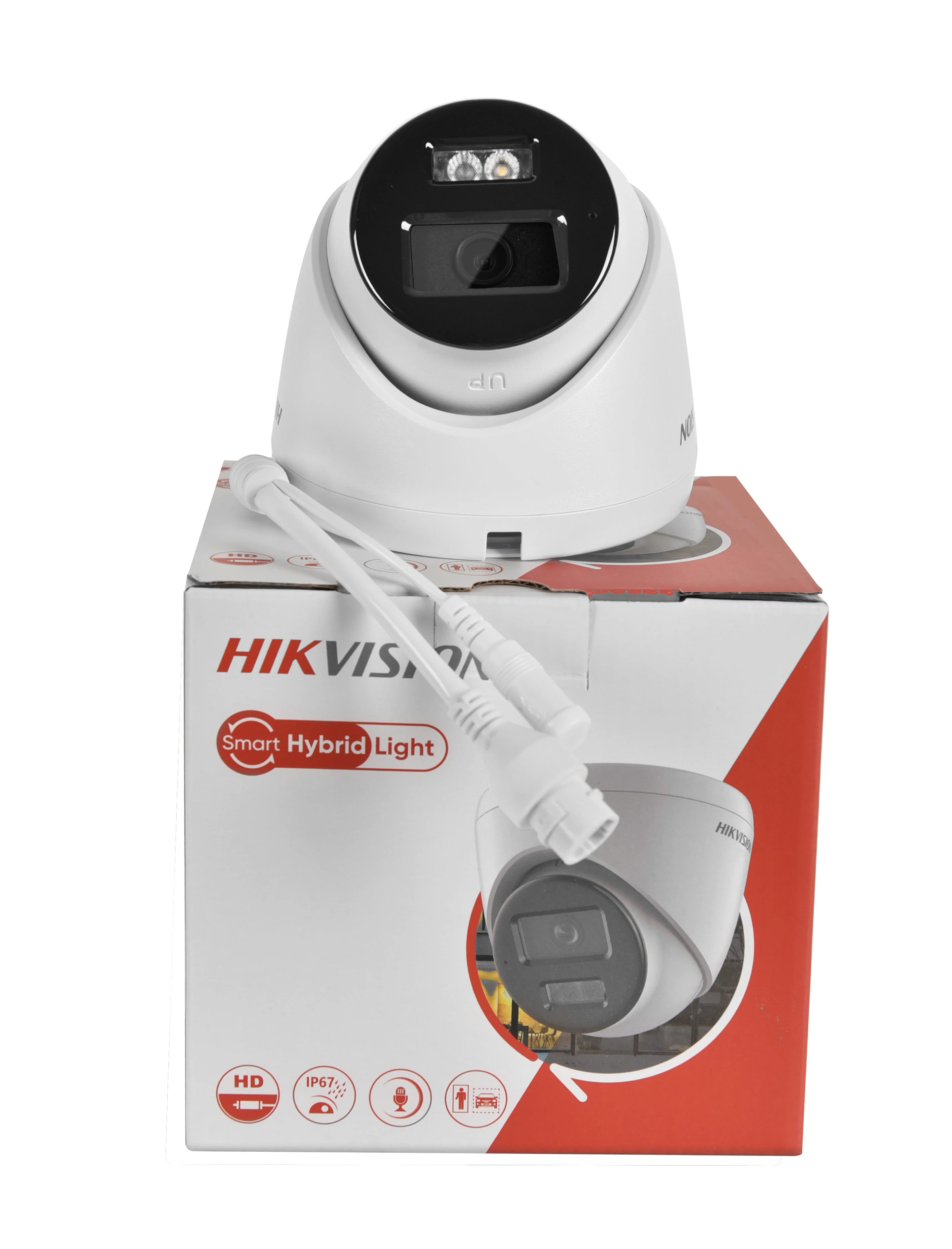 Hikvision 8MP IP Camera, Built-in Mic Dual-Light 4K Smart Camera